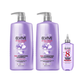 Hyaluronic Acid Hydrating Hair Care Set: Shampoo, Conditioner & Wonder Water