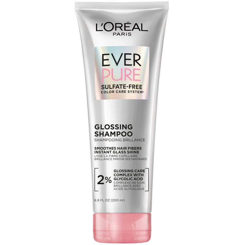 Sulfate Free Glossing Shampoo with Glycolic Acid - 6.8 fl oz