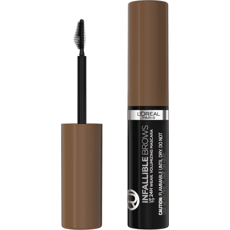 Volumizing Eyebrow Mascara - 24H Wear Fiber-Charged Brow Color