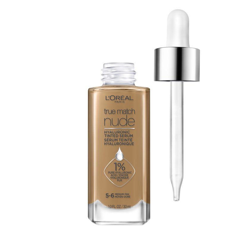 Hyaluronic Acid Tinted Serum Foundation - Lightweight Radiant Coverage