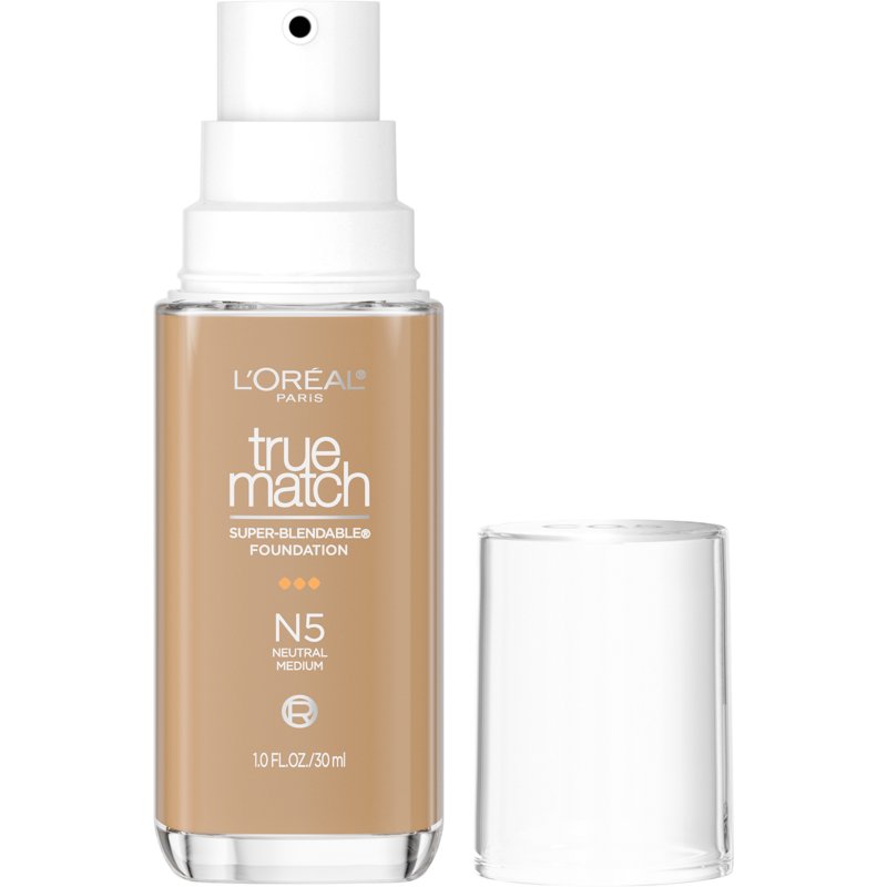 Super Blendable Cream Foundation, Medium Coverage Natural Finish, 1 fl oz