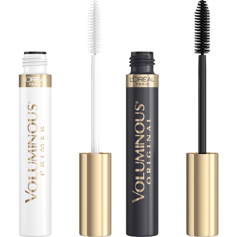 Volumizing Mascara and Conditioning Lash Primer Set, Blackest Black