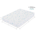 Mini Crib Mattress Pad Waterproof Dust Mite Barrier 3 Inch Fit LA Baby