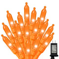 Outdoor Halloween String Lights - 32.5FT 100 LED Waterproof Xmas Decor with 16 Modes