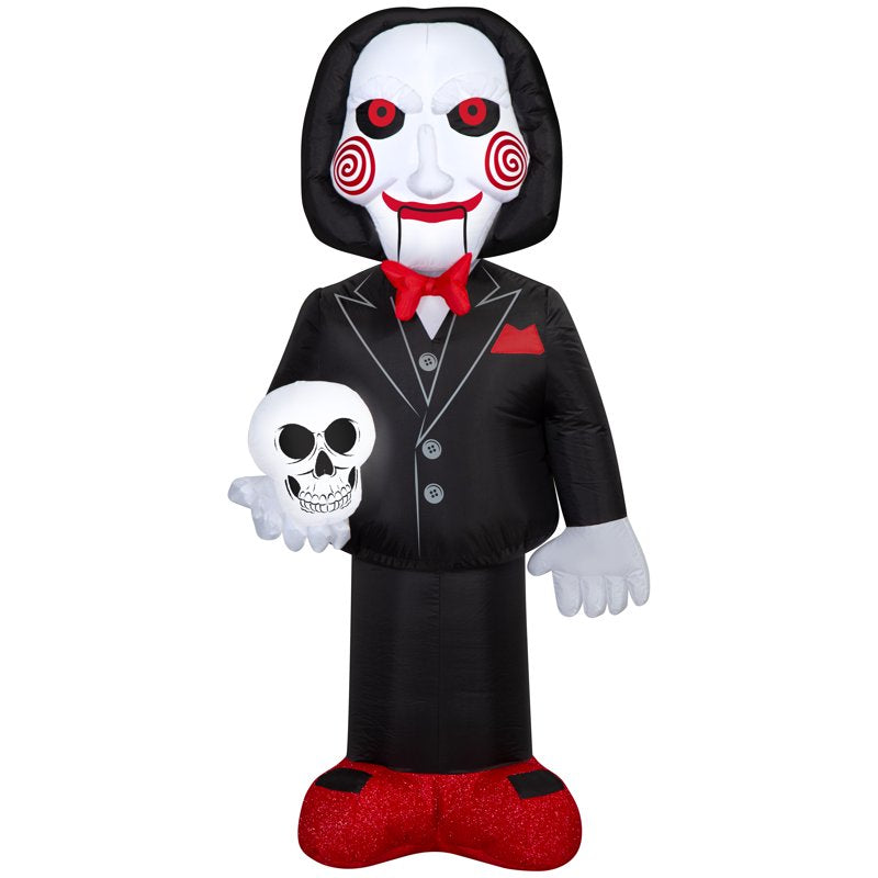 Halloween Yard Inflatable Light Billy from Saw 5Ft Outdoor Decor