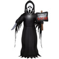 Halloween Yard Inflatable Ghostface 5 ft Lighted Outdoor Decor