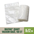 Vacuum Sealer Bags - Heavy-Duty 8 x 12 Inch, 100 Count