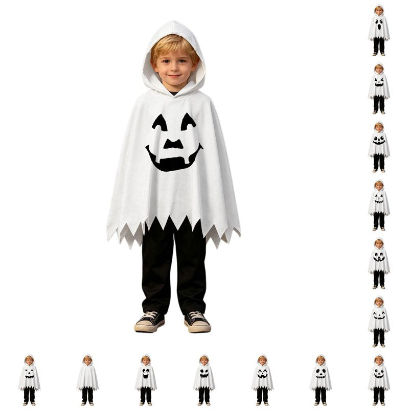 White Boys Halloween Costume Set with Cape and Pants - 3-6 Months Variation of THIS listing