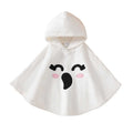 Kids Ghost Costume Cape - Light Gray Unisex Halloween Dress Up for 2-3 Years - Fancy Dress