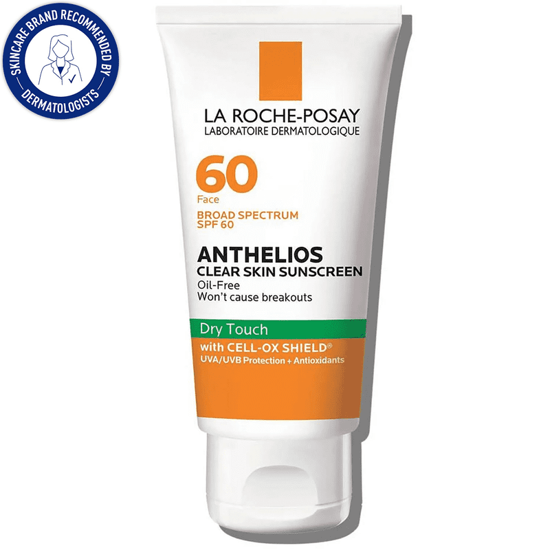 Oil-Free Face Sunscreen SPF 60 - Matte Finish for Oily & Acne-Prone Skin