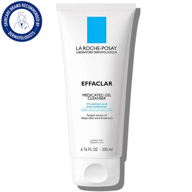 Medicated Salicylic Acid Acne Face Wash for Oily Skin, 6.76 fl oz