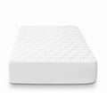 Twin Waterproof Mattress Protector Fitted Deep Pocket Cover - White