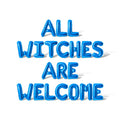 Blue Letter Balloons - 16 Inch Alphabet Foil Balloon Halloween Party Banner