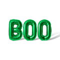 Green Letter Balloons - 16 Inch Foam Alphabet Banner for Halloween Party