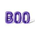 Purple Letter Balloons - 16 Inch Alphabet Foil Balloon Halloween Banner