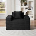 Cloud Sofa Accent Chair with Cupholders - Upholstered Corduroy