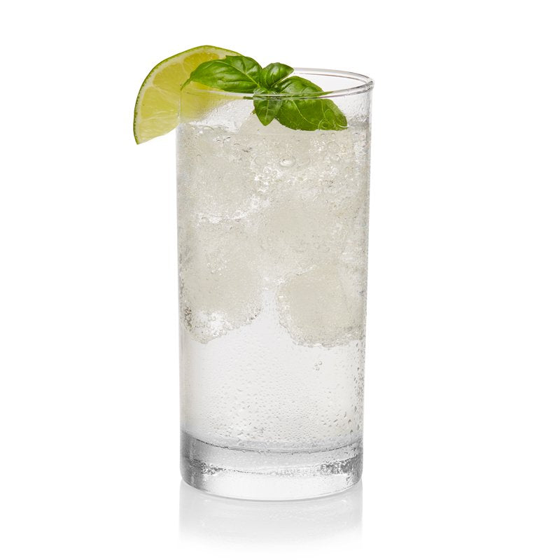 16.3 oz Cooler Glass Set - 8-Piece Clear Drinking Glasses