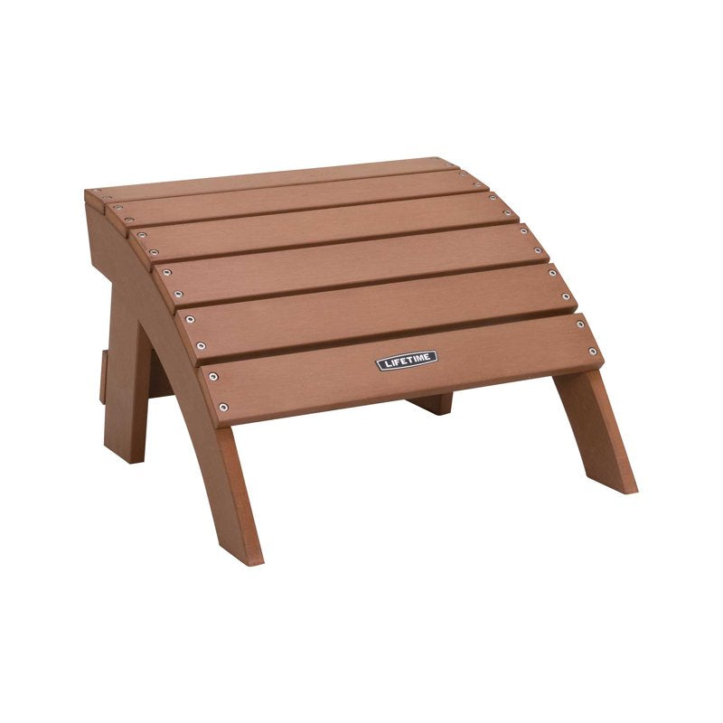 Adirondack Ottoman - UV-Protected Weather-Resistant Polystyrene