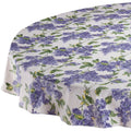 Lilac 100% Vinyl Tablecloth - 70" Round