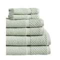 Turkish Cotton Towel Set - 6-Piece Bath, Hand & Washcloths - Seafoam