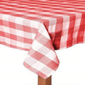 Farm Check 100% Cotton Table Cloth - Black 60x104 Rectangle