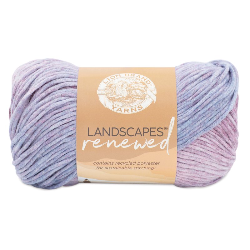 Dreamcatcher Lion Brand Landscapes Renewed Recycled Yarn - Soft Eco-Friendly Wool