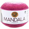 Lion Brand Yarn Mandala Cupid Self-Striping Light Acrylic Multi-Color Yarn - Single