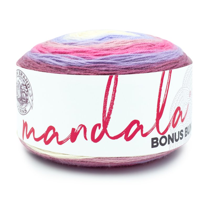 Lion Brand Mandala Bonus Yarn Bundle Wood Nymph Light DK 1181 Yards - Single