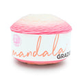 Light Pink Gradient Yarn - Mandala Style, 150g, Medium Weight, 295 Yards