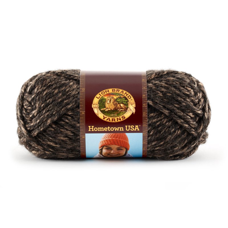 Lion Brand Hometown USA Acrylic Yarn Little Rock Granite 5oz - Variation of THIS listing