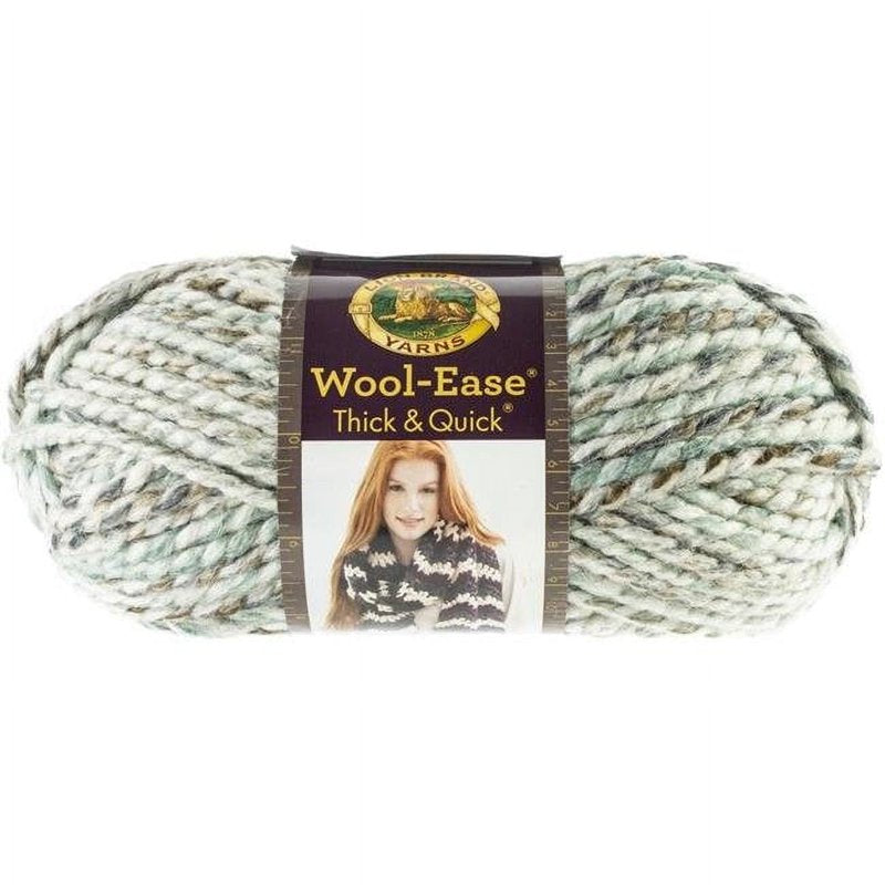 Seaglass Wool-Ease Thick & Quick Yarn - Super Bulky Acrylic Wool Blend