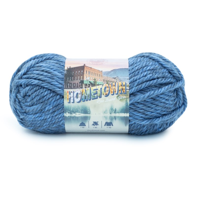 Lion Brand Hometown Sleepy Hollow Spirit Super Bulky Acrylic Yarn - Catskills Corner Variation