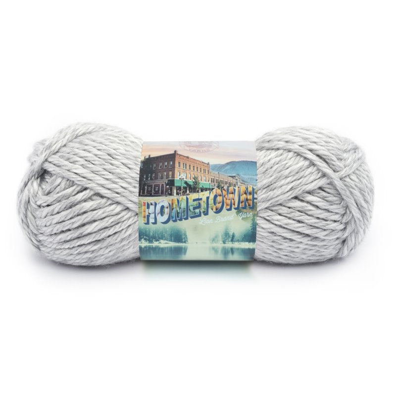 Super Bulky Acrylic Yarn - Hometown Springfield Silver 135-225, Knitting & Crocheting