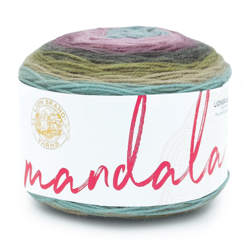 Yarn Mandala Orcs - Light Weight Self-Striping Acrylic Yarn 590 Yards - Variation: Orcs, Single