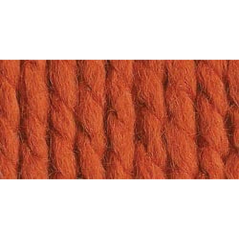 Lion Brand Wool-Ease Thick & Quick Yarn - Orange, Super Bulky, 87 Yards