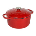 5.5 Quart Enameled Cast Iron Dutch Oven - Red