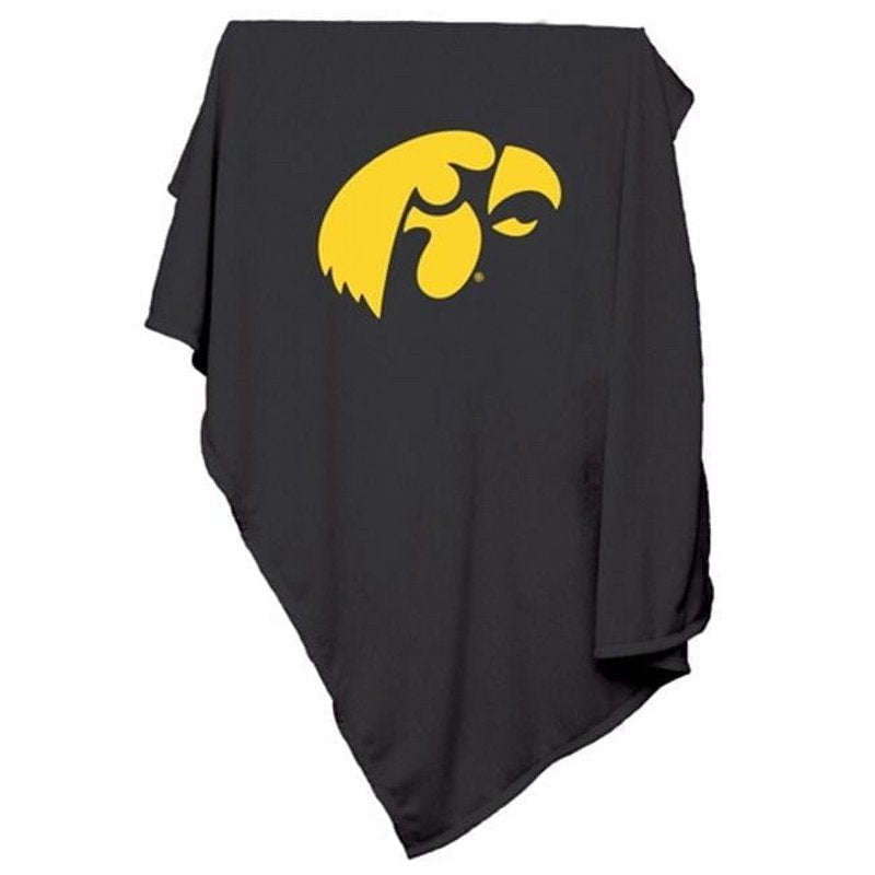 Iowa Sweatshirt Blanket - Cozy 54x84 Inch Throw for Fans, Logo Brands