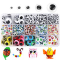 Giant Self-Adhesive Googly Eyes 6-20mm - 2 Pack, Kids & Craft Decor