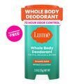 Whole Body Deodorant Stick, Aluminum-Free Minted Cucumber, 2.6 oz