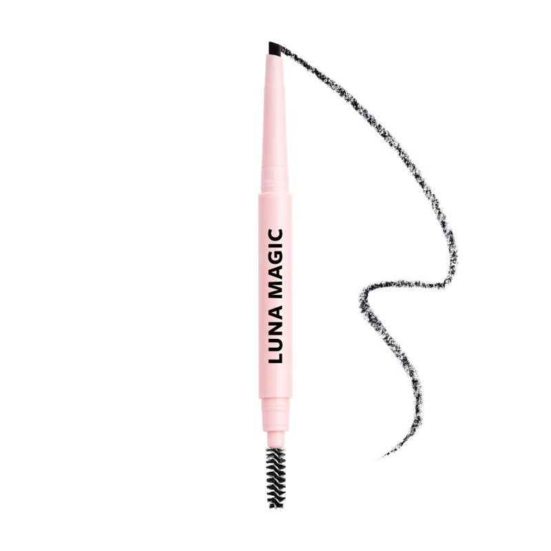Retractable Eyebrow Pencil with Spoolie Brush - Precision Brow Definer