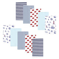 Flannel Burp Cloths Set - 10pk Coastal Lighthouse Design