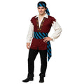 Adult Pirate Captain Costume Men 2XL - Family Matching Halloween Outfit