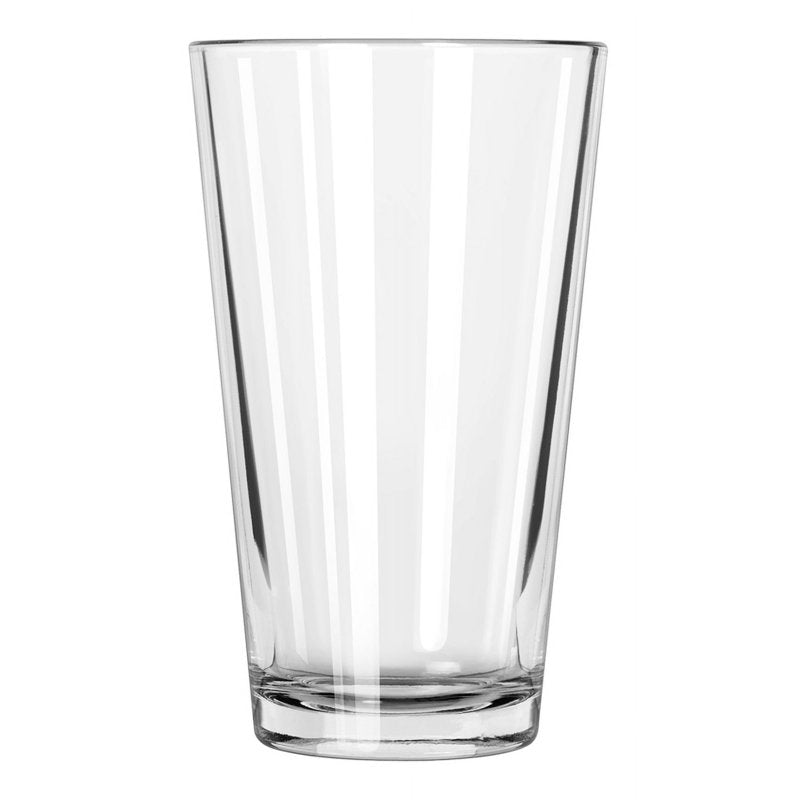 16 oz Clear Pint Glass - Single