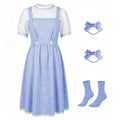 Halloween Dorothy Costume Dress Set for Women M - Cosplay Princess Outfit