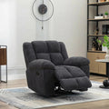 Corduroy Recliner Chair with Adjustable Backrest for Living Room