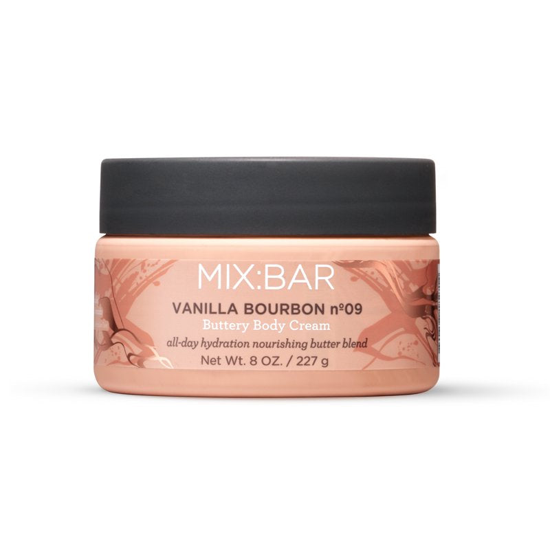 Vanilla Bourbon Moisturizing Body Cream with Shea Butter - 8oz