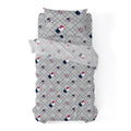 MLB Multi Team Strikeout Twin Sheet Set - All-Over Logo Print, Breathable Fabric, 3-Piece Bedding