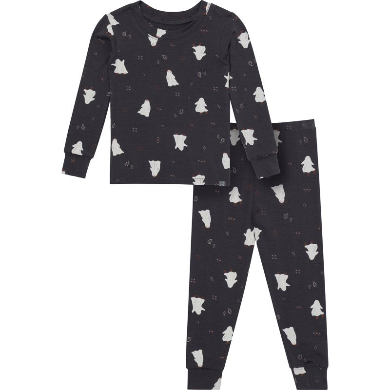 Toddler Halloween Pajama Set - Long Sleeve 2-Piece Sleepwear for 12M-5T - Dark, 4T