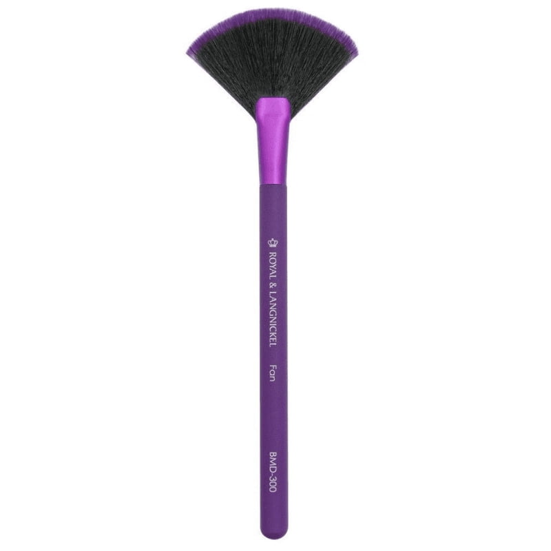 Fan Makeup Brush for Highlighter and Eyeshadow Fallout Removal
