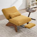 Modern Adjustable Lounge Chair with Footrest - Multiple Colors